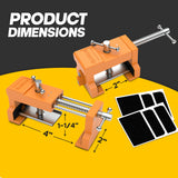 Cabinet Clamps (2 Pack) Protective Case Included