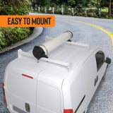 Conduit Carrier Kit 6 Inch Diameter (Black) - PVC Conduit Carrier, Mounting Hardware Included