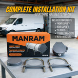 Conduit Carrier Kit 6 Inch Diameter - PVC Conduit Carrier, Mounting Hardware Included
