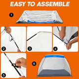 Spray Booth (10x7x6 ft) - Portable Paint Booth Tent