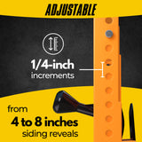 Siding Tool for 5/16 inch Thick Siding Panels