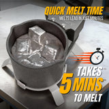 Electric Lead Melting Pot with Storage Case